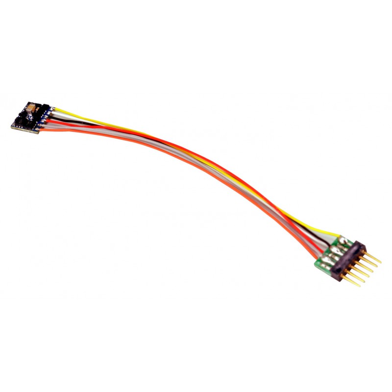 Decoder LokPilot micro V5.0 DCC con 6 pin. ESU 59826