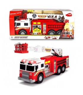 Dickie SOS - Camion Vigili del Fuoco cm 62, Luci, Suoni, Parti in movimento