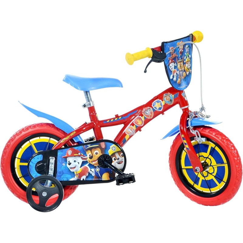 DINO BIKES - Bicicletta 12" Paw Patrol - 612L-PW