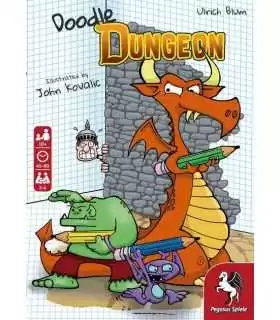 Doodle Dungeon - Gioco Flip & Write Avventuroso per Famiglia, 2-4 Giocatori, Età 10+, Divertimento Strategico di Ulrich Blum!