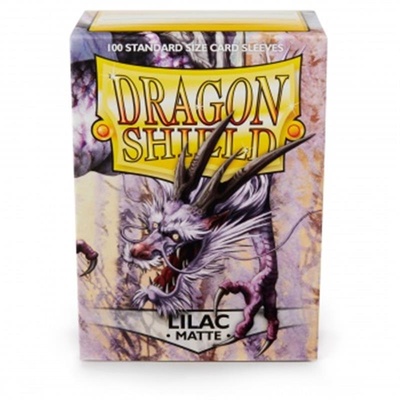 100 Sleeves Dragon Shield Magic LILAC MATTE Bustine Protettive Dragon Shield
