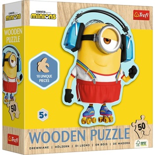 Trefl Puzzle in legno Junior 50 - Minions / Universal Cattivissimo Me 4