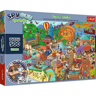 Trefl Puzzle Collezione Spy Guy Lost: Europa 500 pezzi