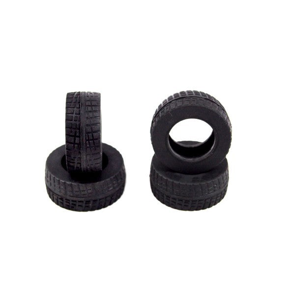 Electrix RC Ruote anteriori e posteriori montate su cerchi (x4) ECX40002