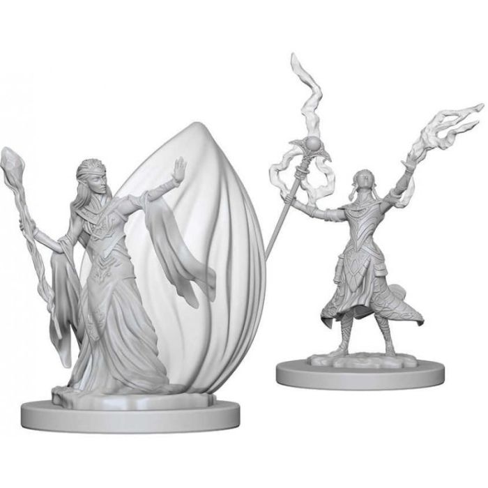 Elfa Maga - 2 Miniature D&D Nolzur's Marvelous