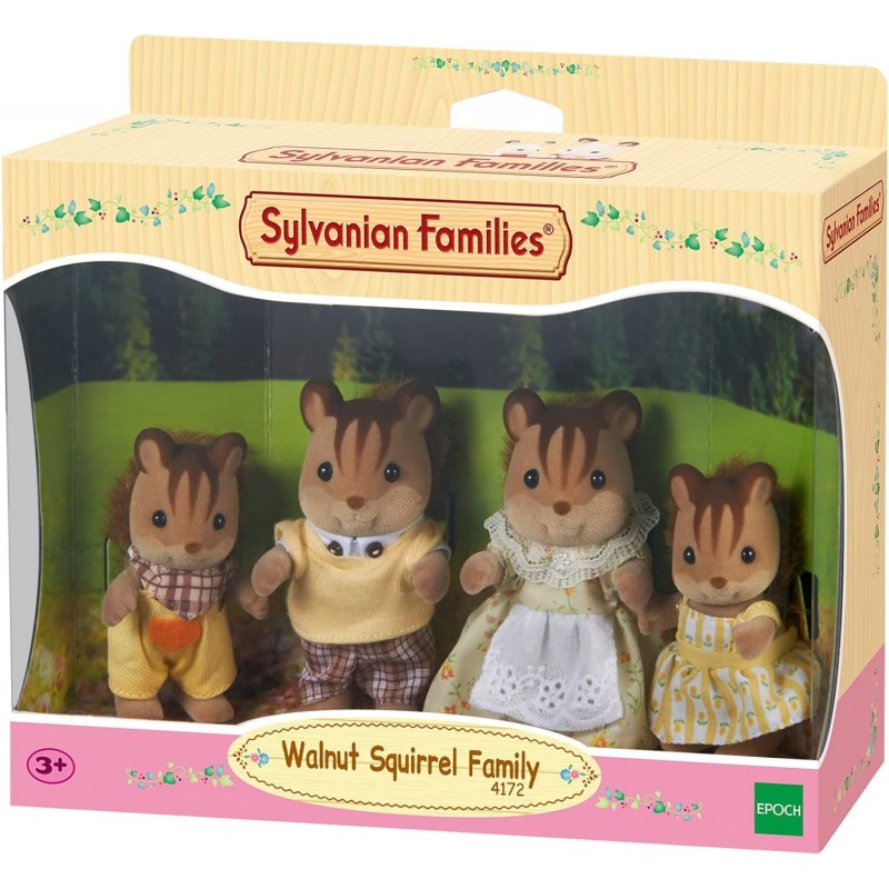 EPOCH - Sylvanian Families Famiglia Scoiattolo Nocciola - L4172