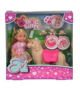 Evi Love - Dog Sitter con Cagnolina e i suoi 3 Cuccioli