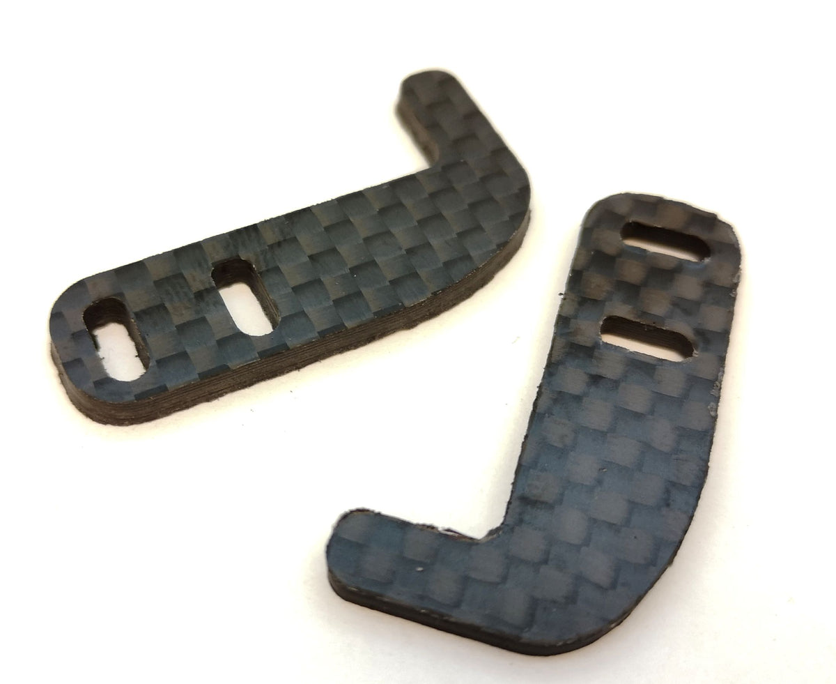 Supporti Batteria Per Conversione Rally Xpress FWD Carbonio 2mm