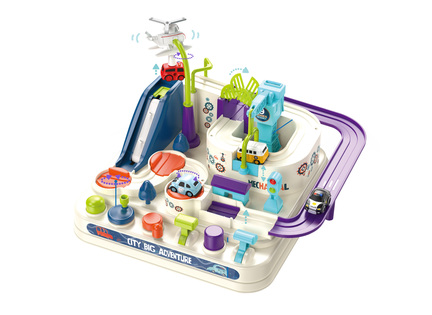 Corsa ad ostacoli con le auto