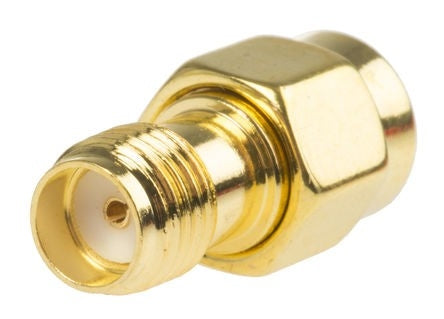 Adattatore RF Diritto RF Solutions 50Î©, da Da Femmina SMA RP a femmina SMA, 3GHz