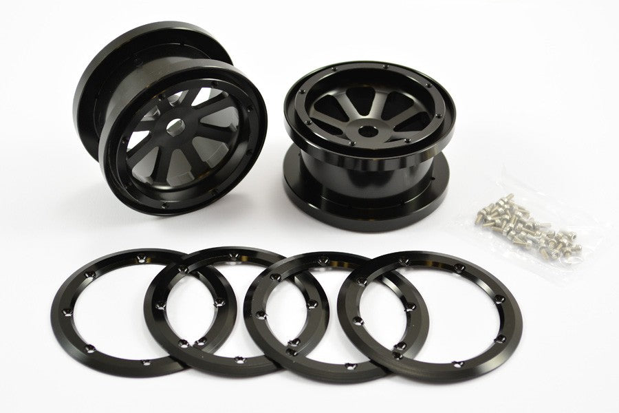 FASTRAX 2.2 FTAX21 Cerchi beadlock in alluminio nero