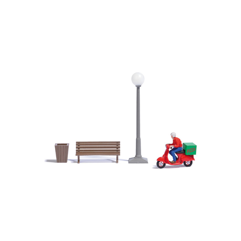 Fattorino della pizza. BUSCH 7983