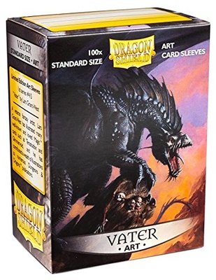 100 Sleeves Dragon Shield Magic STANDARD VATER ART Bustine Protettive