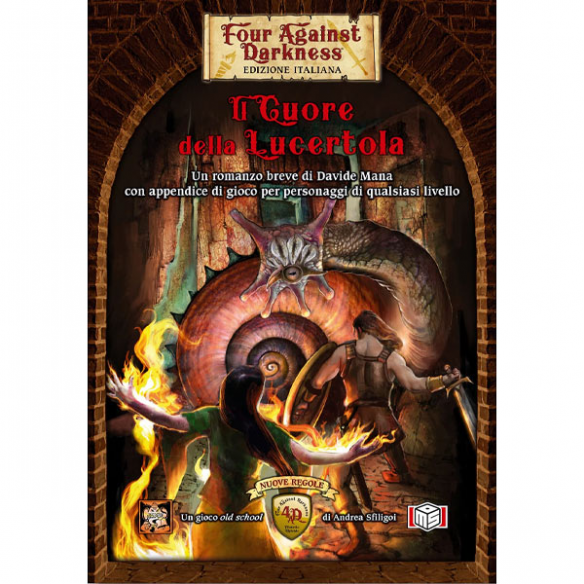 Four Against Darkness - Il Cuore della Lucertola (Romanzo ed Espansione)