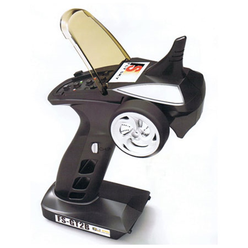 FLY SKY GT2B radiocomando a volantino 2 canali 2.4 Ghz. + ricevente + lipo pack + usb - [FS300]