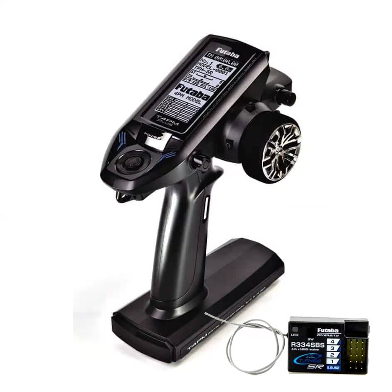 FUTABA PM Plus radiocomando a volantino + ricevente R334SBS - [FU1029]