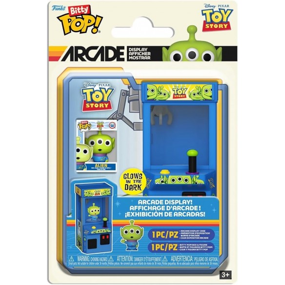 Funko Bitty Pop Arcade - Alien - Toy Story (Glows in the Dark)