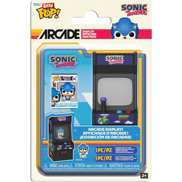 Funko Bitty Pop Arcade - Sonic with Ring - Sonic the Hedgehog