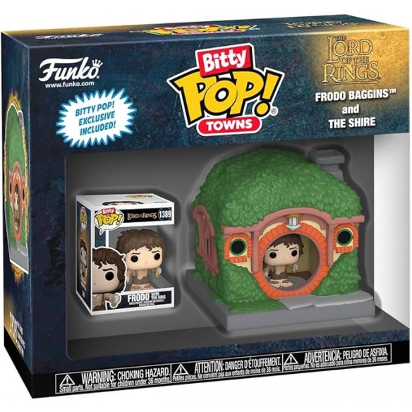 Funko Bitty Pop Towns - Frodo Baggins and The Shire - The Lord of The Rings