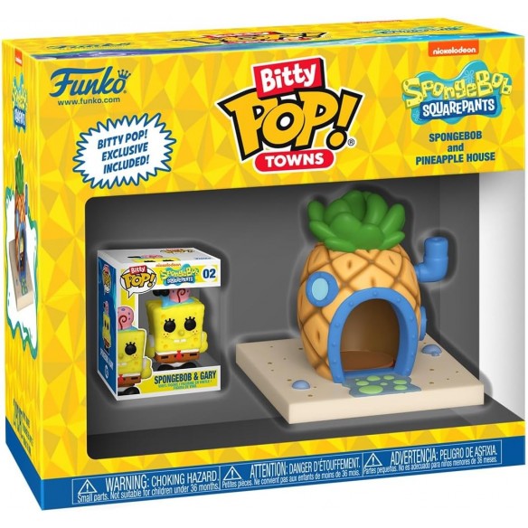 Funko Bitty Pop Towns - Spongebob and Pineapple House - Spongebob Squarepants
