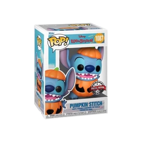 Funko Pop 1087 - Pumpkin Stitch - Lilo & Stitch (Special Edition)