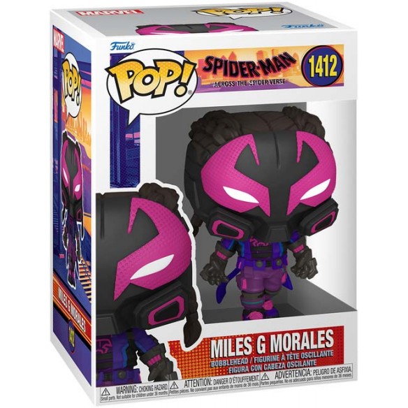 Funko Pop 1412 - Miles G Morales - Spider-Man: Across the Spider-Verse