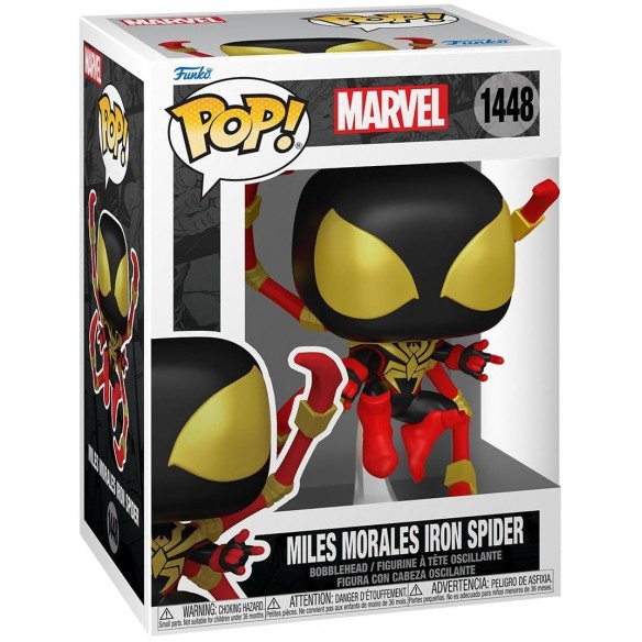 Funko Pop 1448 - Miles Morales Iron Spider - Marvel