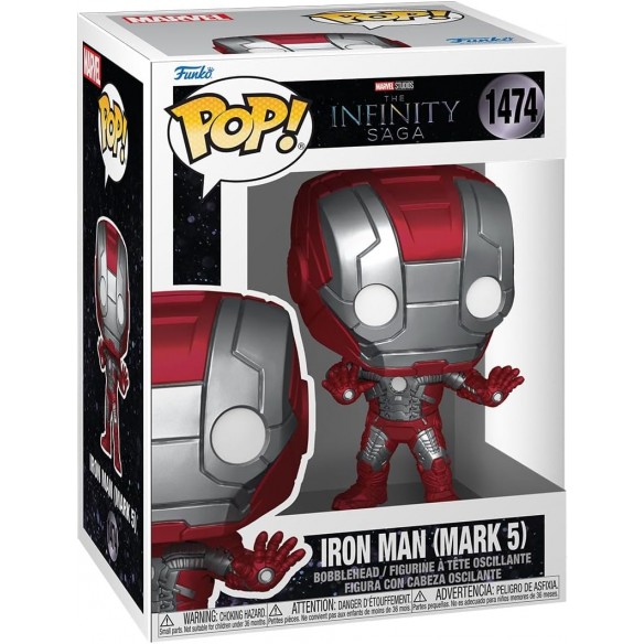 Funko Pop 1474 - Iron Man (Mark 5) - The Infinity Saga