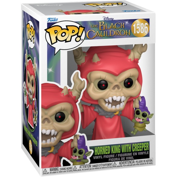 Funko Pop 1586 - Horned King with Creeper - The Black Cauldron