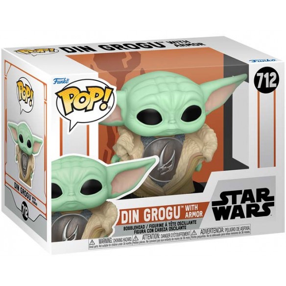 Funko Pop 712 - Din Grogu with Armor - Star Wars
