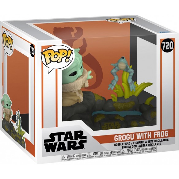 Funko Pop 720 - Grogu with Frog - Star Wars (Oversized)