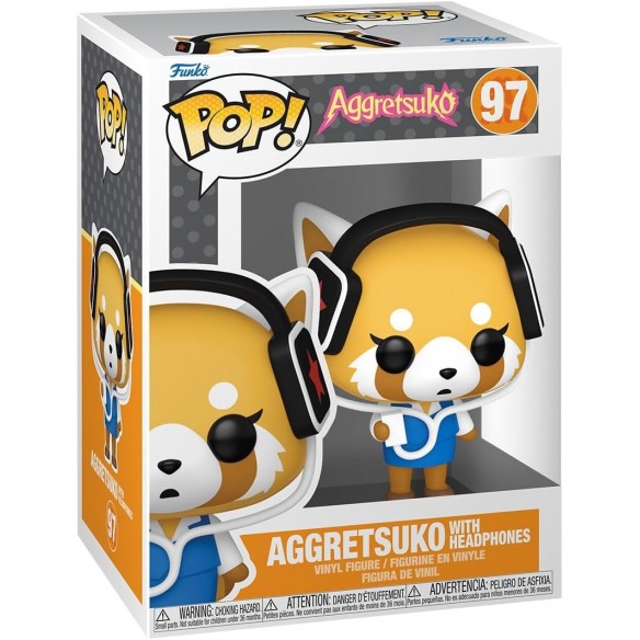 Funko Pop 97 - Aggretsuko with Headphones - Aggretsuko
