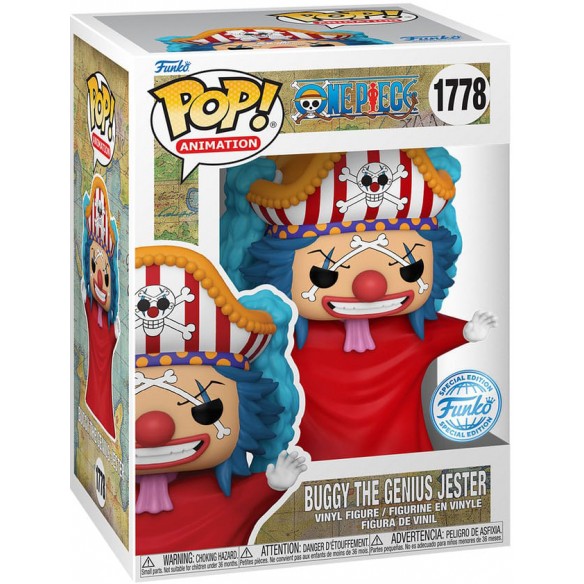 Funko Pop Animation 1778 - Buggy The Genius Jester - One Piece (Special Edition)