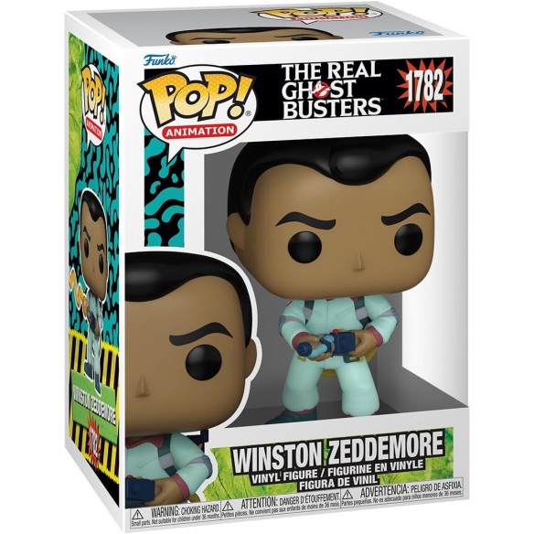 Funko Pop Animation 1782 - Winston Zeddemore - The Real Ghostbusters