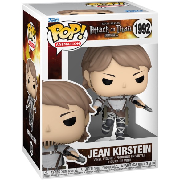 Funko Pop Animation 1992 - Jean Kirstein - Attack on Titan