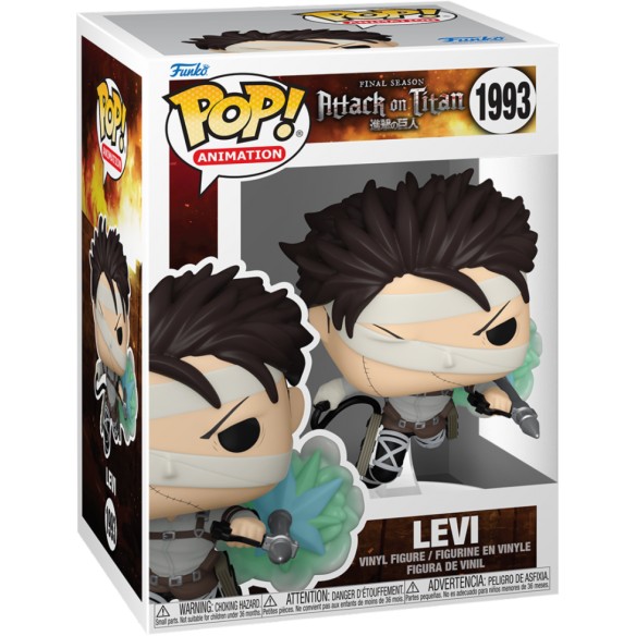 Funko Pop Animation 1993 - Levi - Attack on Titan