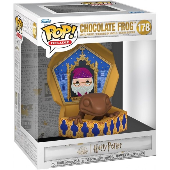 Funko Pop Deluxe 178 - Chocolate Frog - Harry Potter (15 cm)