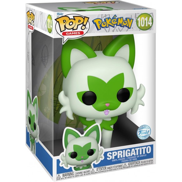 Funko Pop Games 1014 - Sprigatito - Pokémon (Special Edition) (25cm)
