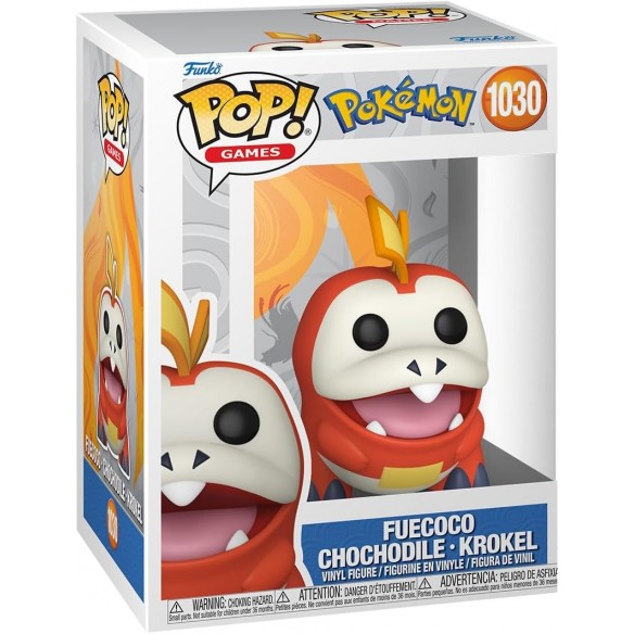 Funko Pop Games 1030 - Fuecoco - Pokémon