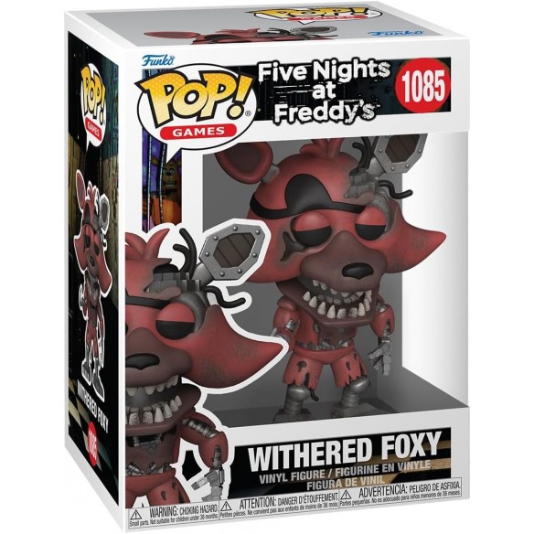 Funko Pop Games 1085 - Withered Foxy - Five Nights at Freddy's