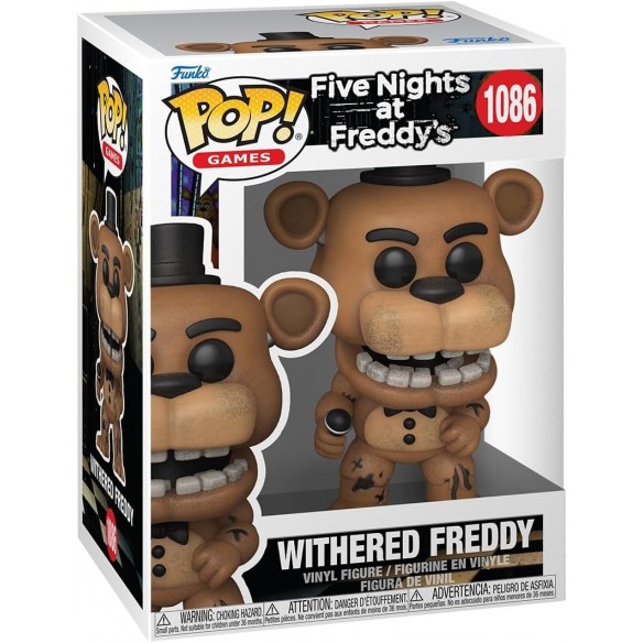 Funko Pop Games 1086 - Withered Freddy - Five Nights at Freddy's