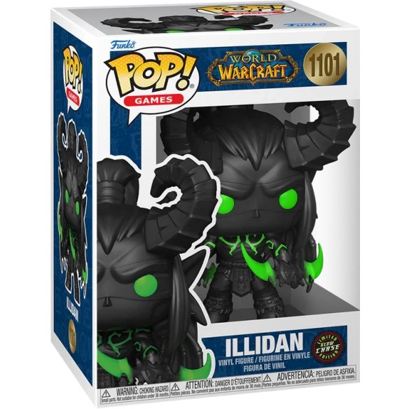 Funko Pop Games 1101 - Illidan - World of Warcraft (Limited Glow Chase Edition)
