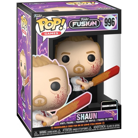 Funko Pop Games 996 - Shaun - Funko Fusion - Shaun of the Dead