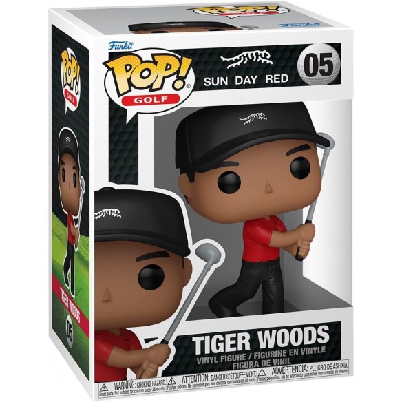 Funko Pop Golf 05 - Tiger Woods - Sun Day Red