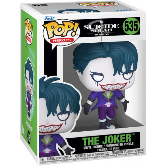 Funko Pop Heroes 535 - The Joker - Suicide Squad Isekai
