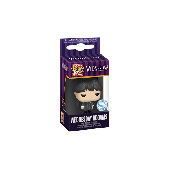 Funko Pop Keychain - Wednesday Addams - Wednesday (Special Edition)