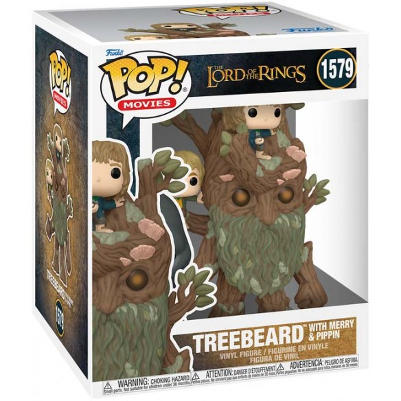 Funko Pop Movies 1579 - Treebeard with Merry & Pippin - The Lord of the Rings (15cm)