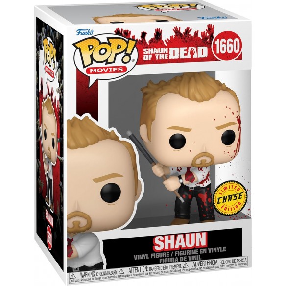 Funko Pop Movies 1660 - Shaun - Shaun of the Dead (Chase)