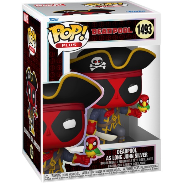 Funko Pop Plus 1493 - Deadpool as Long John Silver - Deadpool