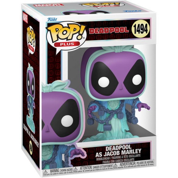 Funko Pop Plus 1494 - Deadpool as Jacob Marley - Deadpool